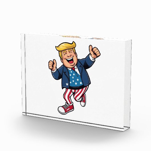 Doe het fotoblok van Trump (Rechts)