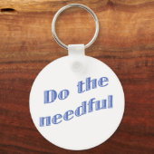 Doe het gewenste 1 sleutelhanger (Voorkant)