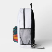 Doe het gewoon. bedrukte rugzak (Rechts)