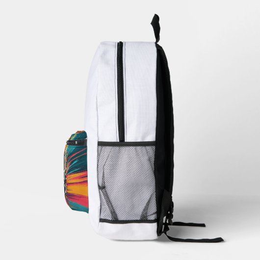 Doe het gewoon. bedrukte rugzak (Rechts)