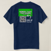 Doe het gewoon Man T-shirt | Creative Hustle (Design achterkant)
