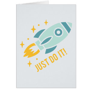 Doe het gewoon op een raket