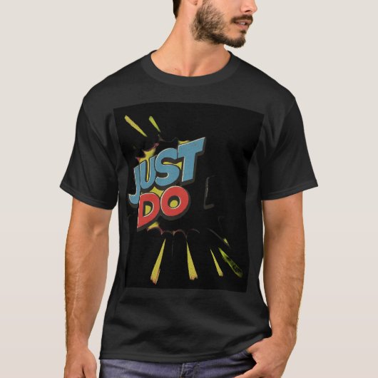 Doe het gewoon t-shirt (Voorkant)