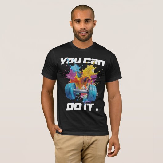 doe het gewoon . t-shirt (Voorkant volledig)
