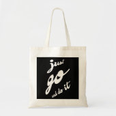 Doe het gewoon. tote bag (Voorkant)