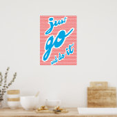 Doe het gewoon, typografische poster (Keuken)