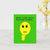 Doe het goed #3 kaart (Gele Bloem)