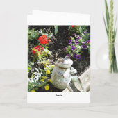 Doe het goed, biddende kikker kaart (Achterkant)