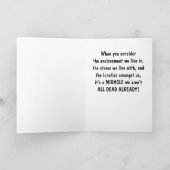 Doe het goed, grappige kaart (Binnen)