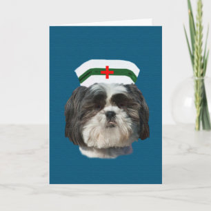 Doe het goed, Shih Tzu Dog Kaart