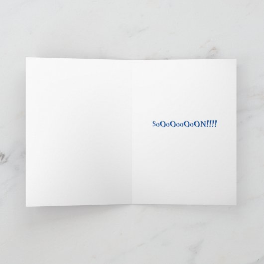 Doe het goed, SoOoOoOoON!!! Kaart (Binnen)