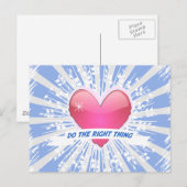 Doe het goede briefkaart (Voorkant / Achterkant)