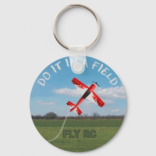 Doe het in een veld, Fly RC Sleutelhanger (Voorkant)