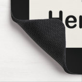 DOE HET JE ZELF ~ Mousepad Muismat (Hoek)
