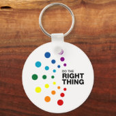 Doe het juiste (02) sleutelhanger (Voorkant)