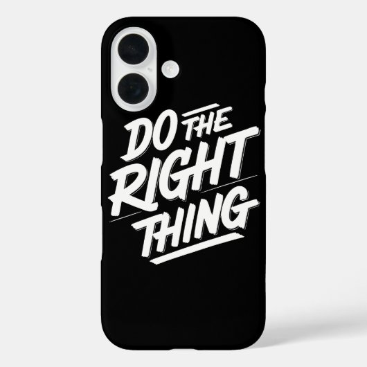 Doe het juiste 1 Case-Mate iPhone case (Achterkant)