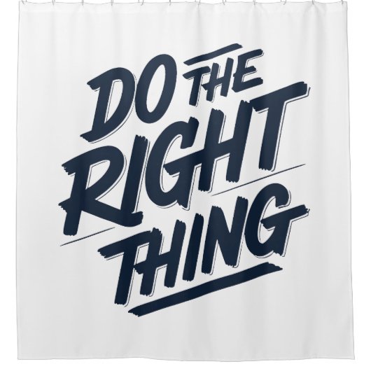 Doe het juiste 1 douchegordijn (Voorkant)