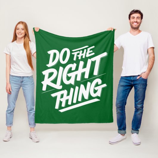 Doe het juiste 1 fleece deken (In situ)