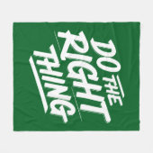 Doe het juiste 1 fleece deken (Voorkant (Horizontaal))