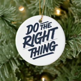 Doe het juiste 1 keramisch ornament