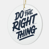 Doe het juiste 1 keramisch ornament (Links)