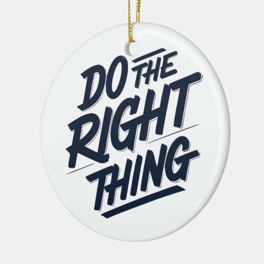 Doe het juiste 1 keramisch ornament (Links)