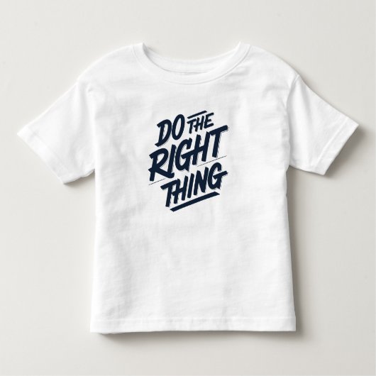 Doe het juiste 1 kinder shirts (Voorkant)