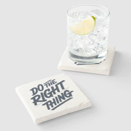 Doe het juiste 1 stenen onderzetter