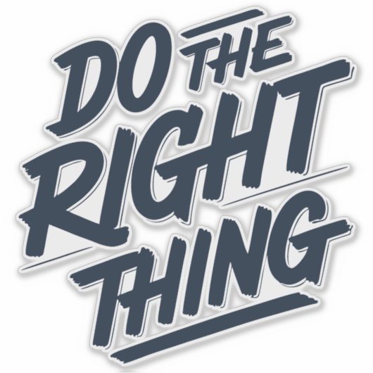 Doe het juiste 1 sticker (Voorkant)