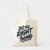 Doe het juiste 1 tote bag (Voorkant)