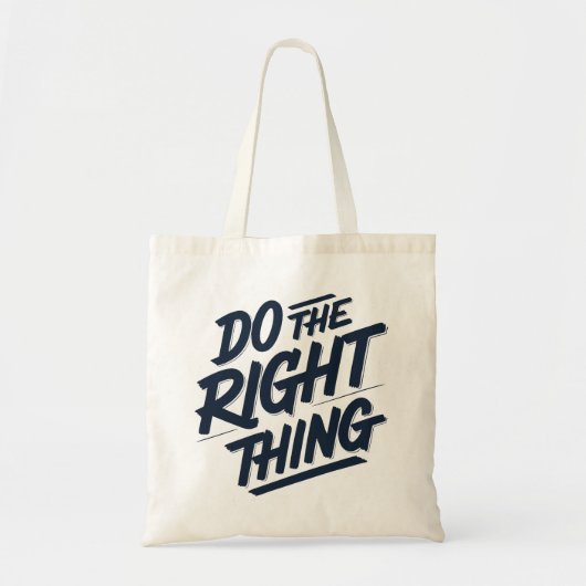 Doe het juiste 1 tote bag (Voorkant)