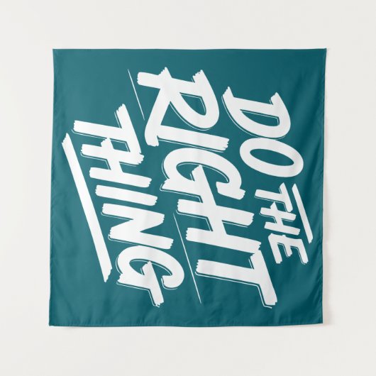 Doe het juiste 1 wandkleed (Voorkant (horizontaal))