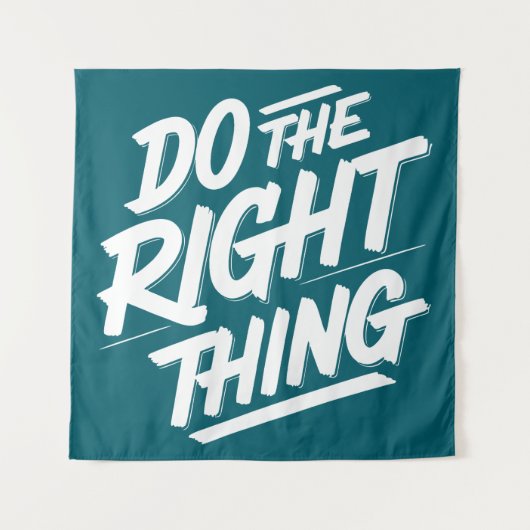 Doe het juiste 1 wandkleed (Voorkant)