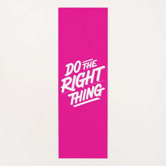 Doe het juiste 1 yogamat (Voorkant)