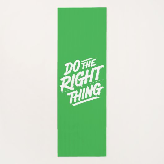 Doe het juiste 1 yogamat (Achterkant)