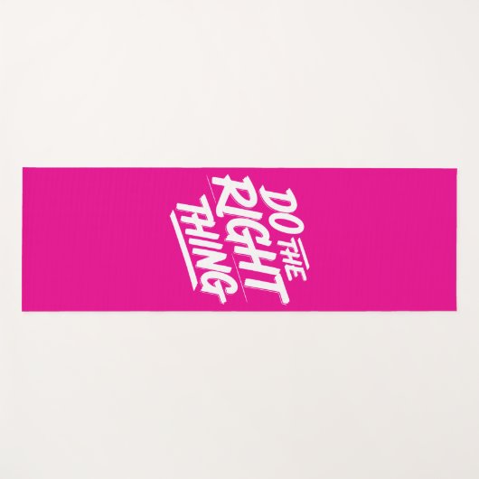 Doe het juiste 1 yogamat (Voorkant (horizontaal))