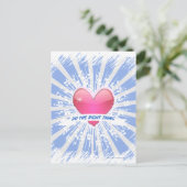 Doe het juiste briefkaart (Staand voorkant)