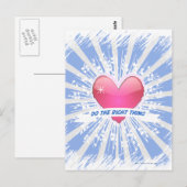 Doe het juiste briefkaart (Voorkant / Achterkant)