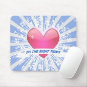 Doe het juiste ding muismat (Met muis)