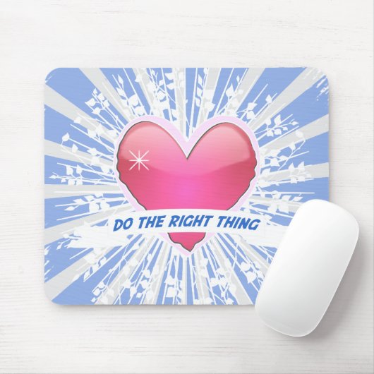 Doe het juiste ding muismat (Met muis)