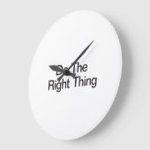 Doe het juiste grote klok (Hoek)