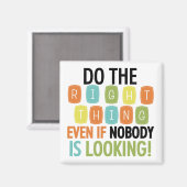 Doe het juiste magneet (Voorkant / Achterkant)