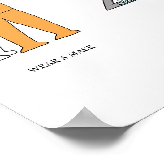 Doe het juiste poster (Hoek)