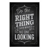 Doe het juiste Poster (Voorkant)