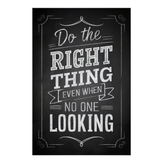 Doe het juiste Poster (Voorkant)