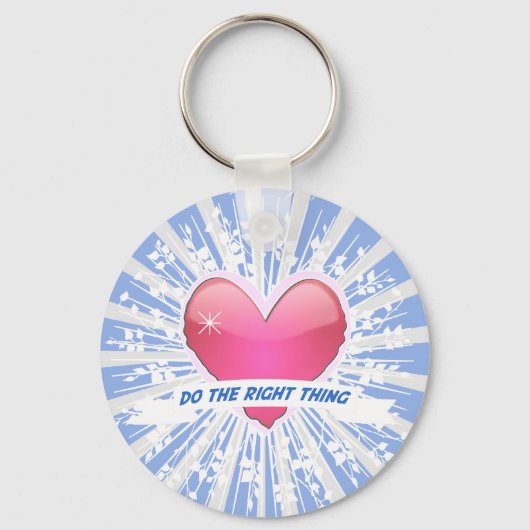 Doe het juiste sleutelhanger (Voorkant)