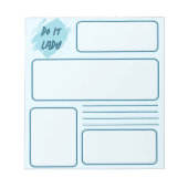 Doe het Lady Notitieblok (Voorkant)