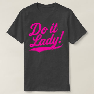 Doe het Lady Shirt voor Vrouwen Trendy Virale Meme