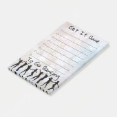 Doe het maar door Disco DansN-notities Post-it® Notes (Schuin)
