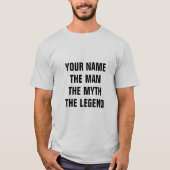 DOE HET MAN AAN DE MYTH DE LEGEND T-SHIRT (Voorkant)